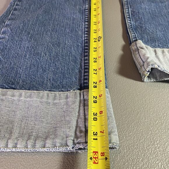 Vtg CHIP & PEPPER Y2K Jeans The 4 Creeping Low Rise Bootcut Women 26 Blue Cotton - Picture 5 of 12